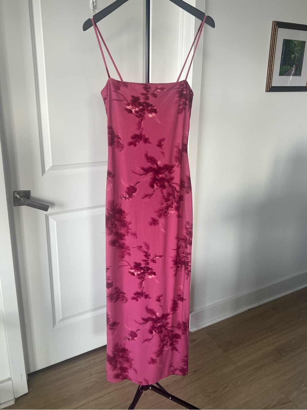 Reformation Elise Knit Dress (Hothouse Rose/Pink) - Size XS - Picture 3 of 7